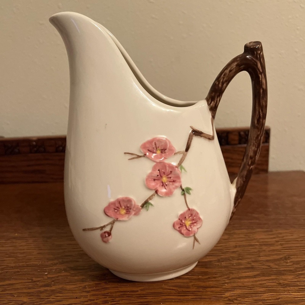 Metlox Poppy Trail Peach Blossom 32 Ounce Pitcher RARE Excellent